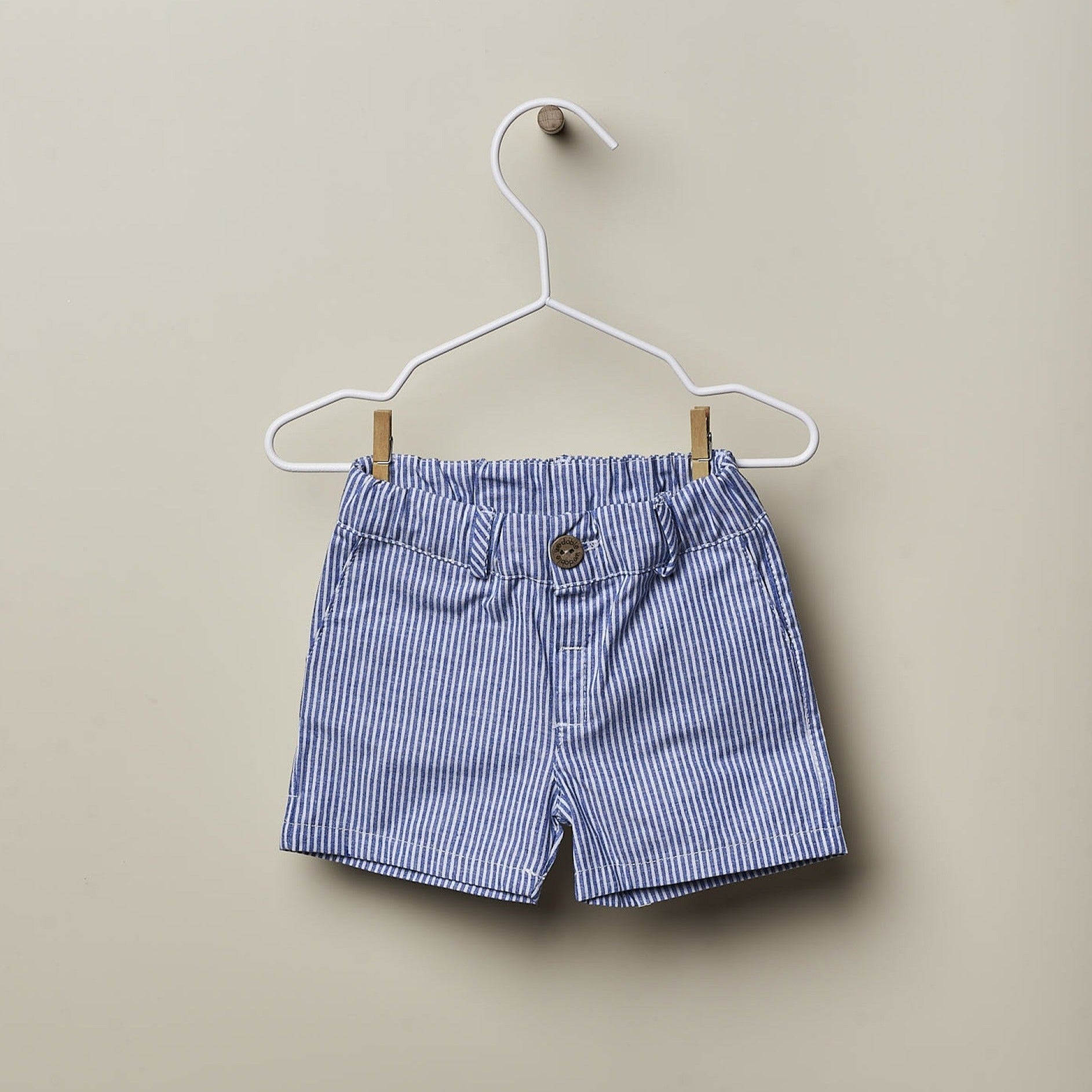 pantaloncini a righe in cotone - Be Brave Boutique