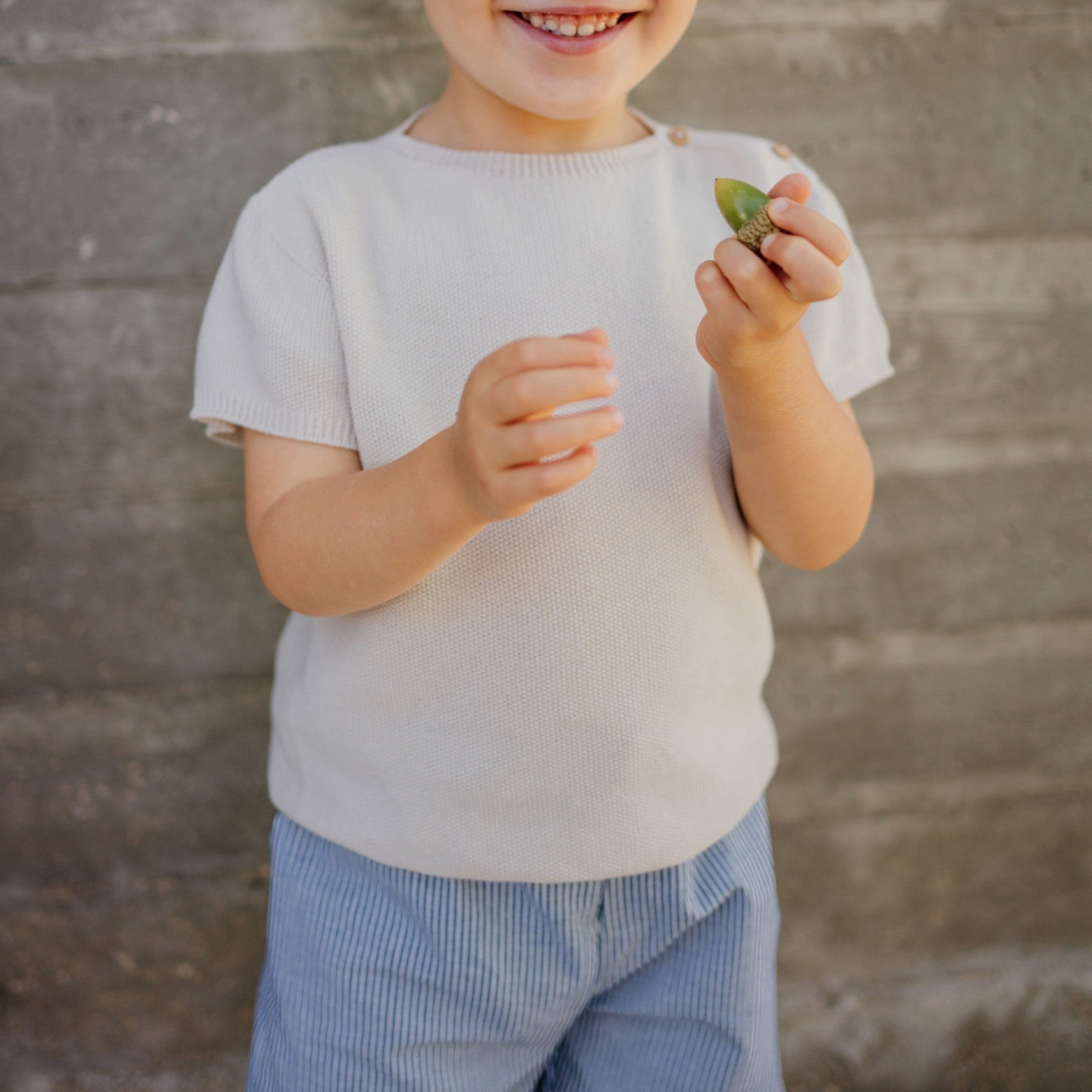 pantaloncini a righe in cotone - Be Brave Boutique