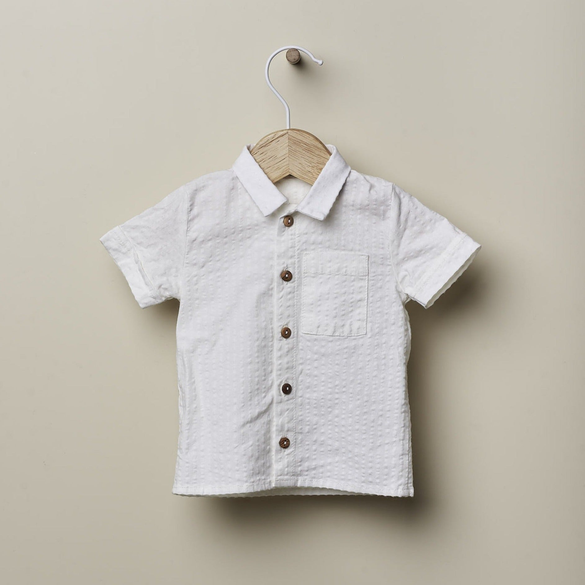 Camicia in cotone a maniche corte - Be Brave Boutique