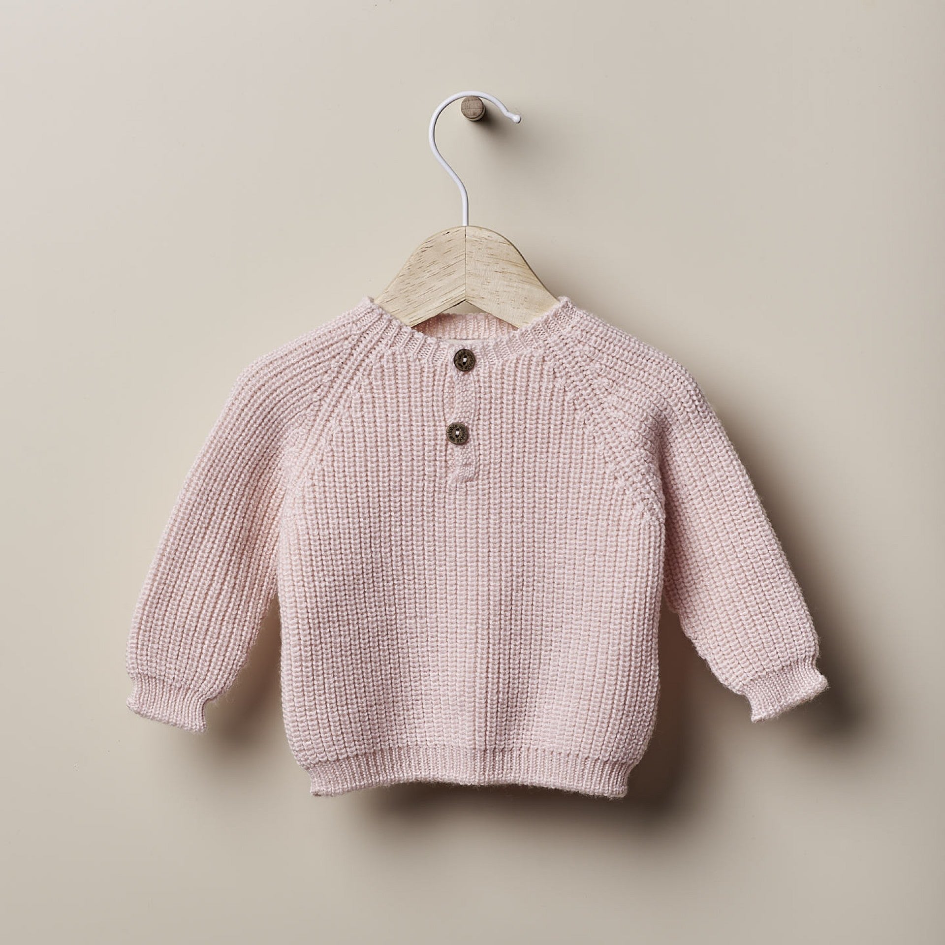 Completo Pantalone e maglioncino Rosa in Lana - Be Brave Boutique