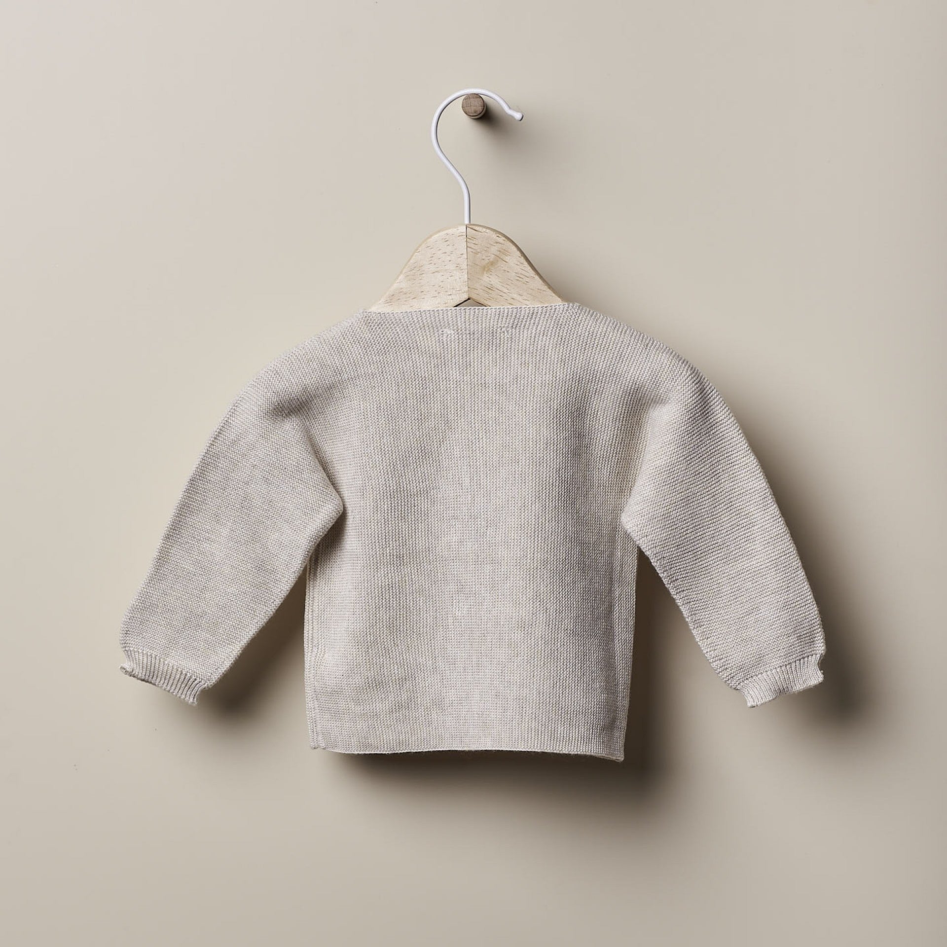 Cardigan in morbido Cotone Sabbia - Be Brave Boutique