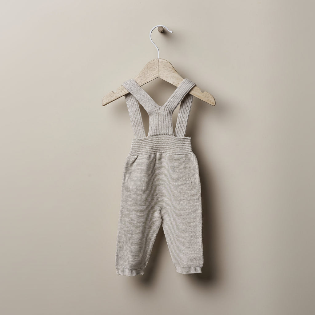 Salopette in Maglia Wellness – Comfort Naturale per il Tuo Bambino - Be Brave Boutique