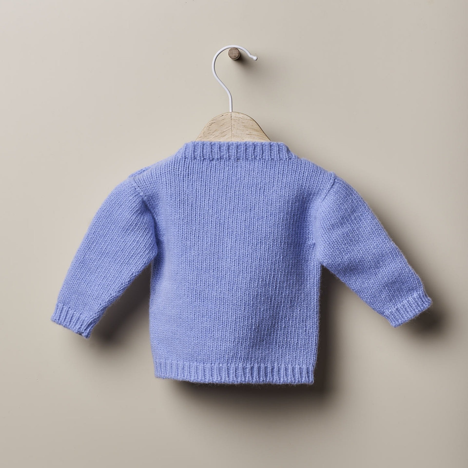 Maglione In Morbida Lana Marino Extrafine Celeste - Be Brave Boutique