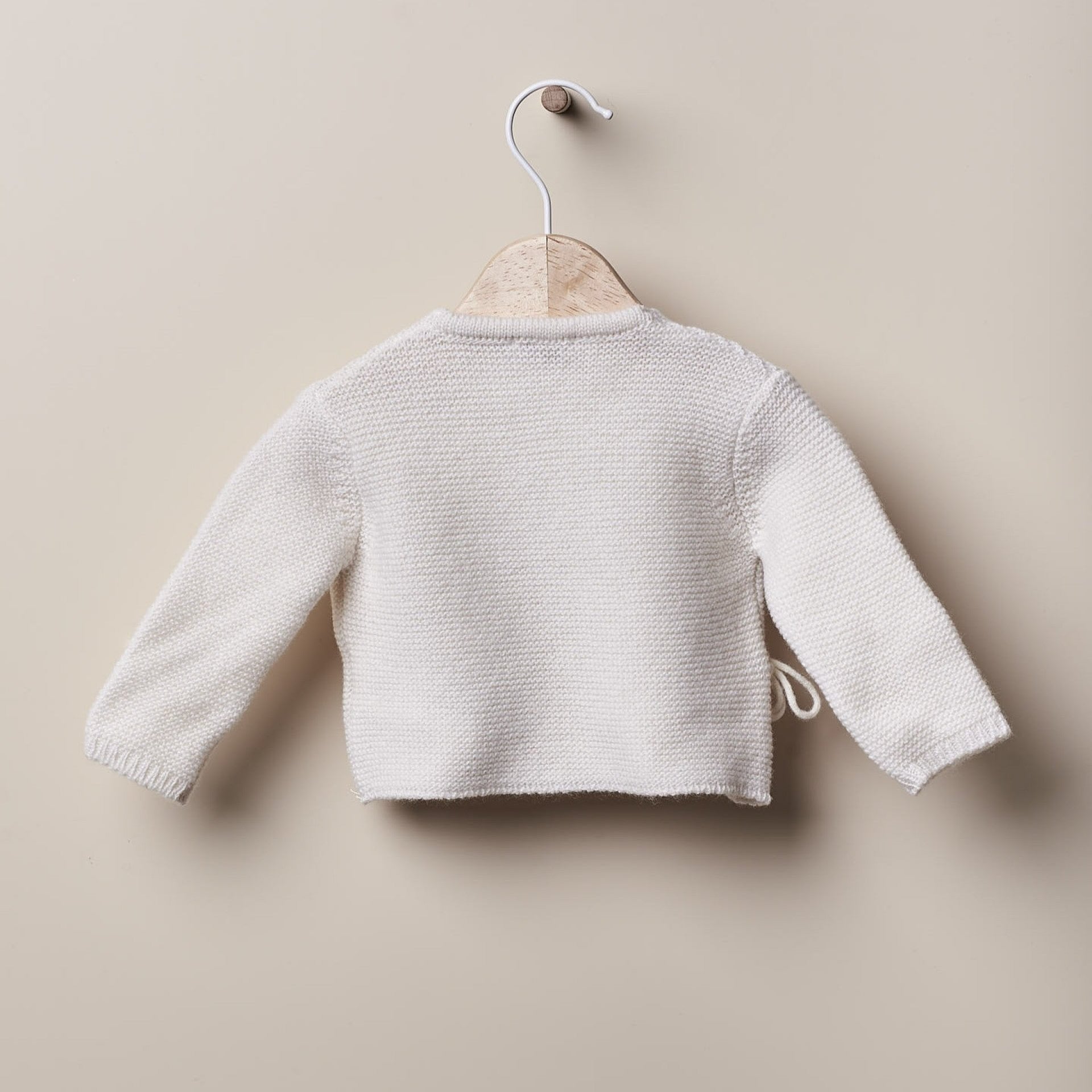 Cardigan incrociato in Lana Merino - Be Brave Boutique