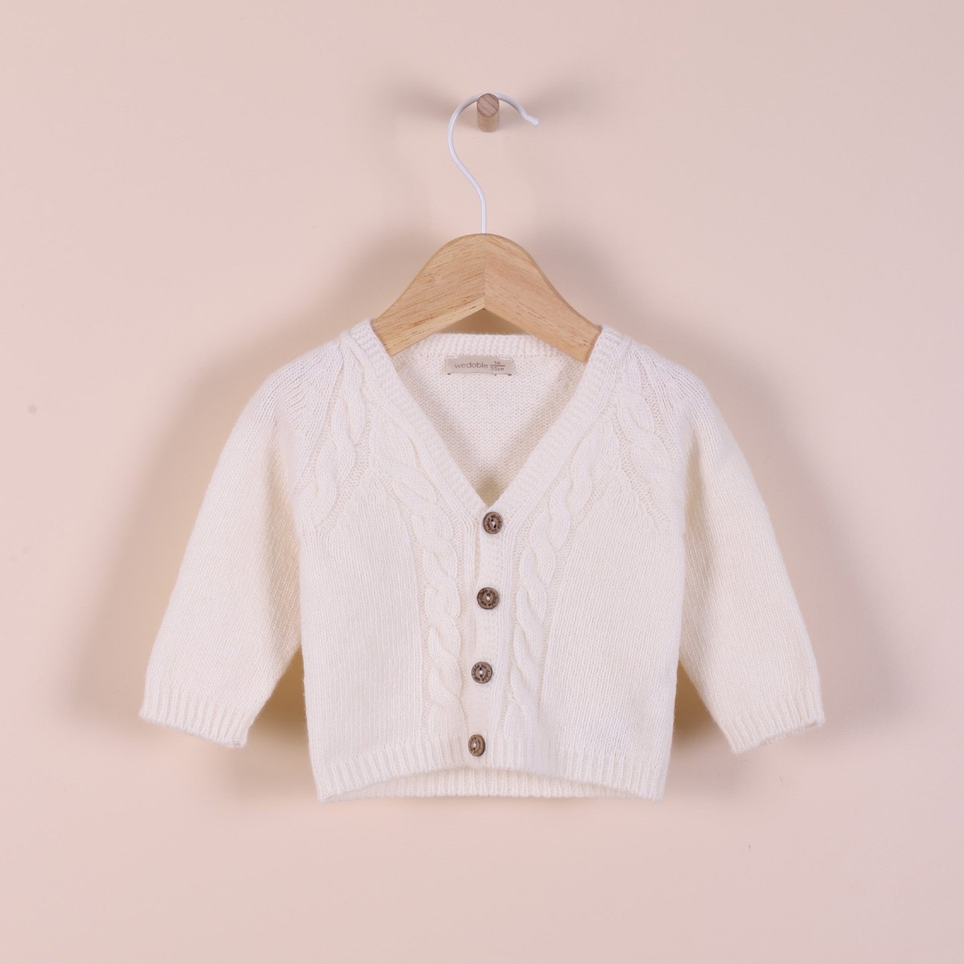 Cardigan In Morbida Lana Marino Extrafine - Be Brave Boutique