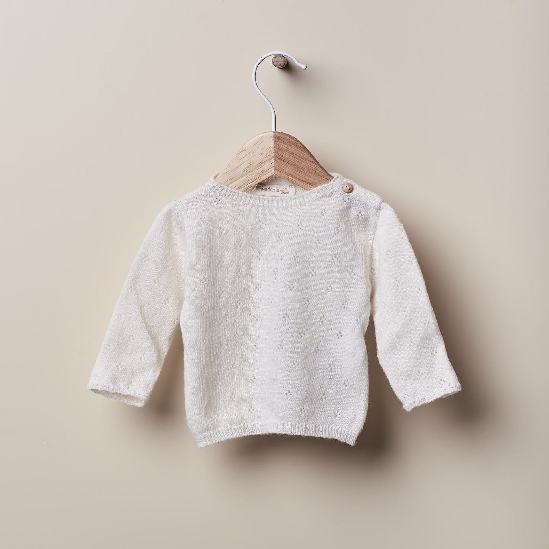 Maglione in Lana Lavorato a Maglia