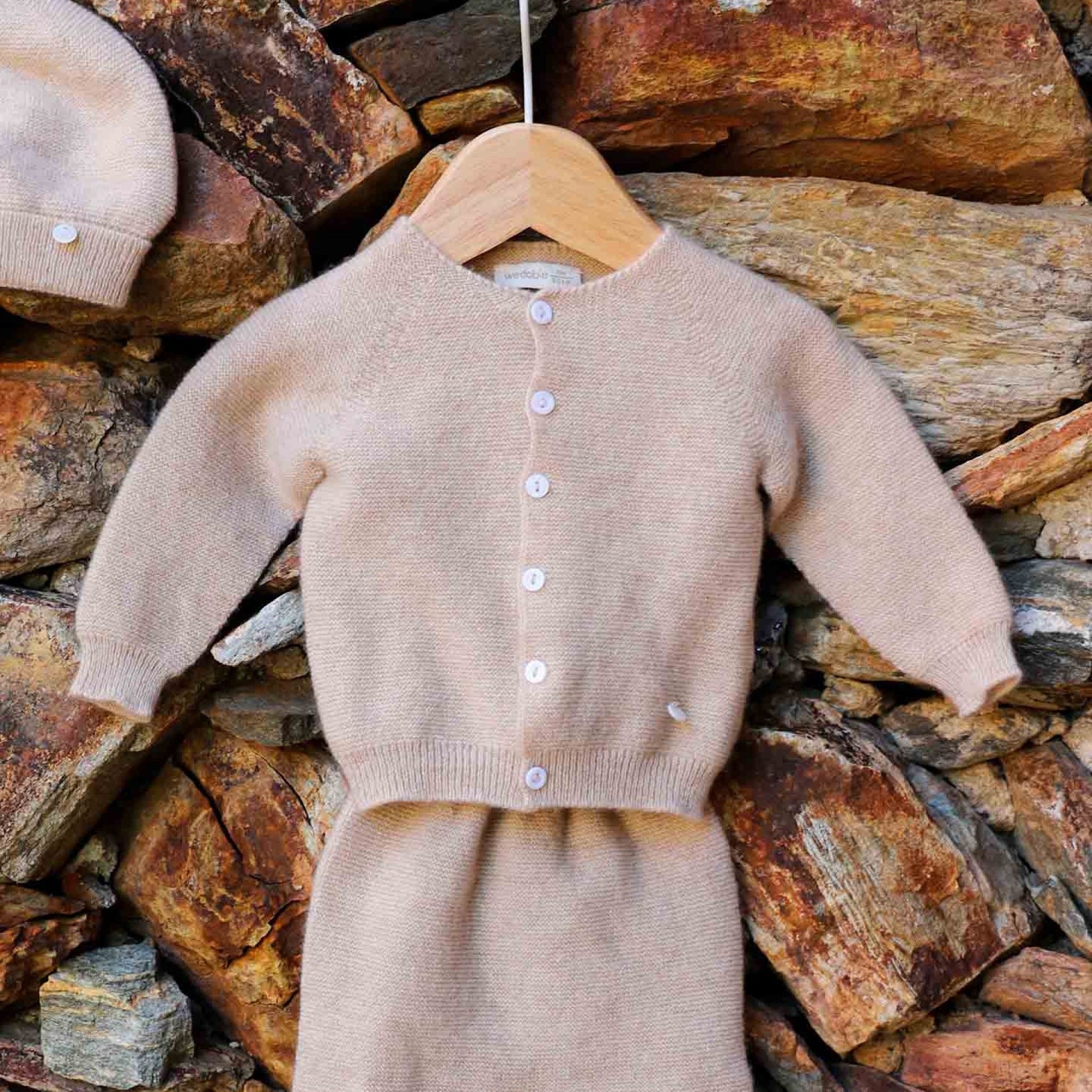 Completo Nascita in cashmere 3 Pezzi