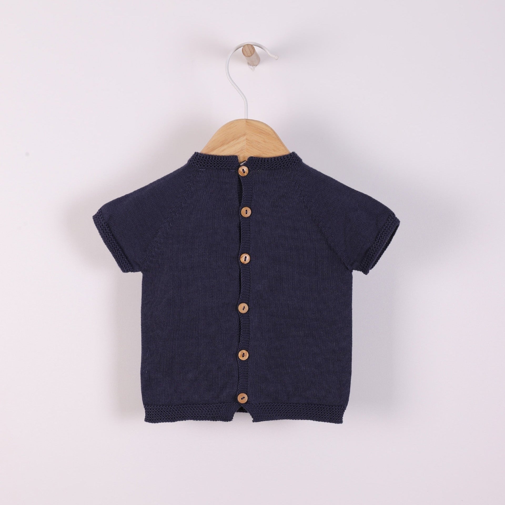 Maglia a Maniche Corte SEA BREEZE – NAVY CODE - Be Brave Boutique