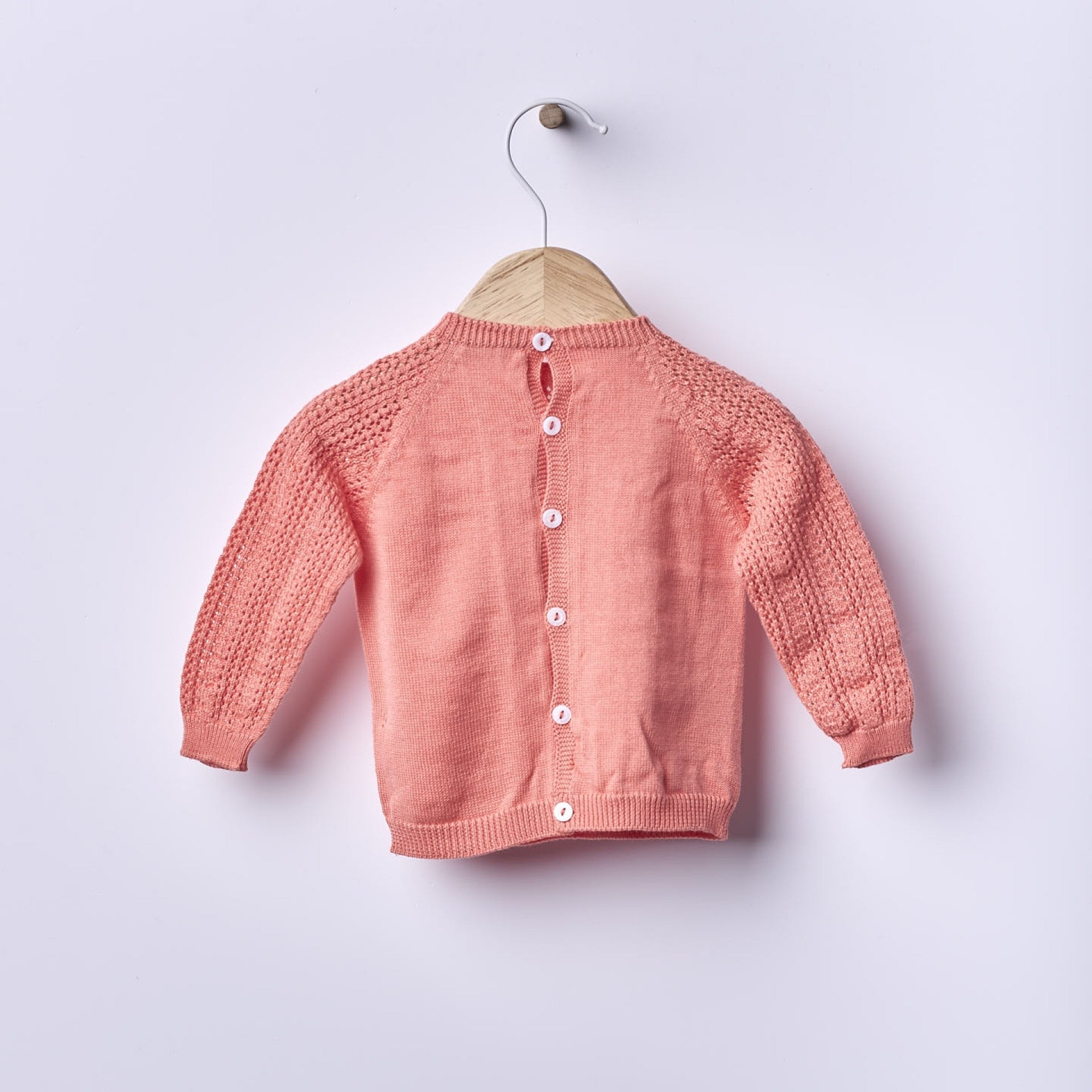 Completo Maglioncino e Pantaloni con Piedini in Cotone Biologico Coral – A GRACEFUL SUMMER - Be Brave Boutique