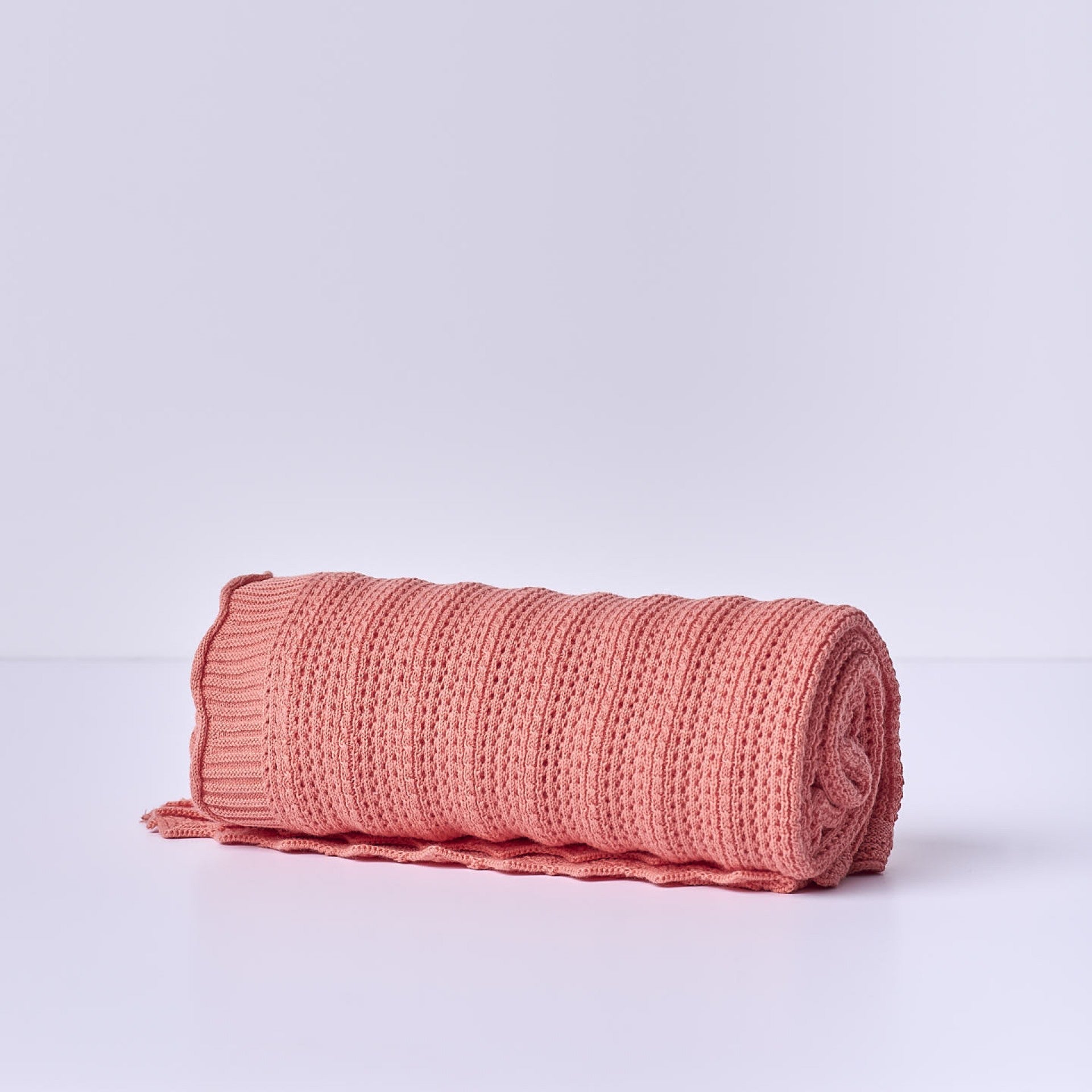 Copertina in Cotone Biologico Coral – A GRACEFUL SUMMER - Be Brave Boutique