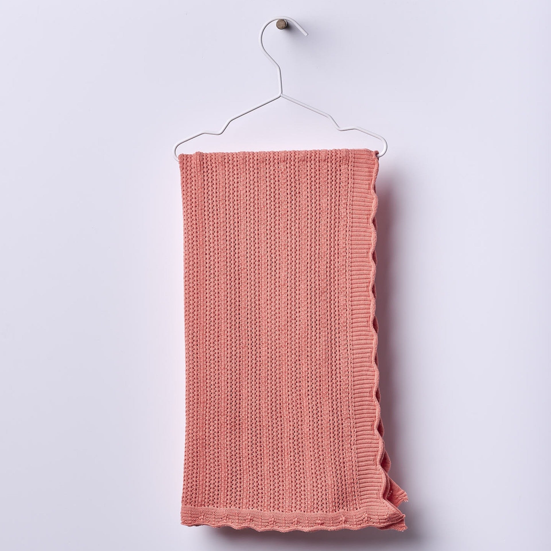 Copertina in Cotone Biologico Coral – A GRACEFUL SUMMER - Be Brave Boutique