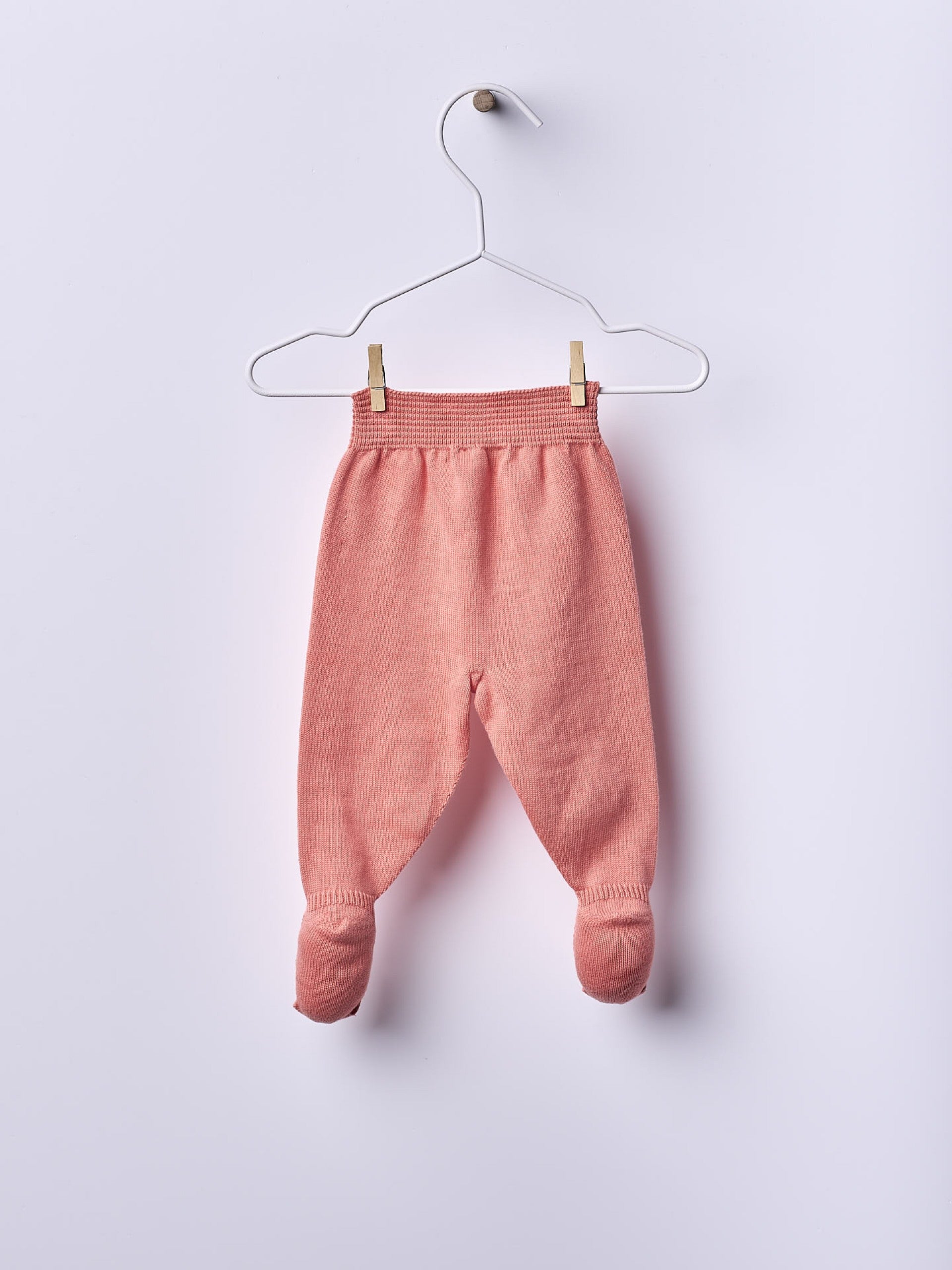 Completo Maglioncino e Pantaloni con Piedini in Cotone Biologico Coral – A GRACEFUL SUMMER - Be Brave Boutique