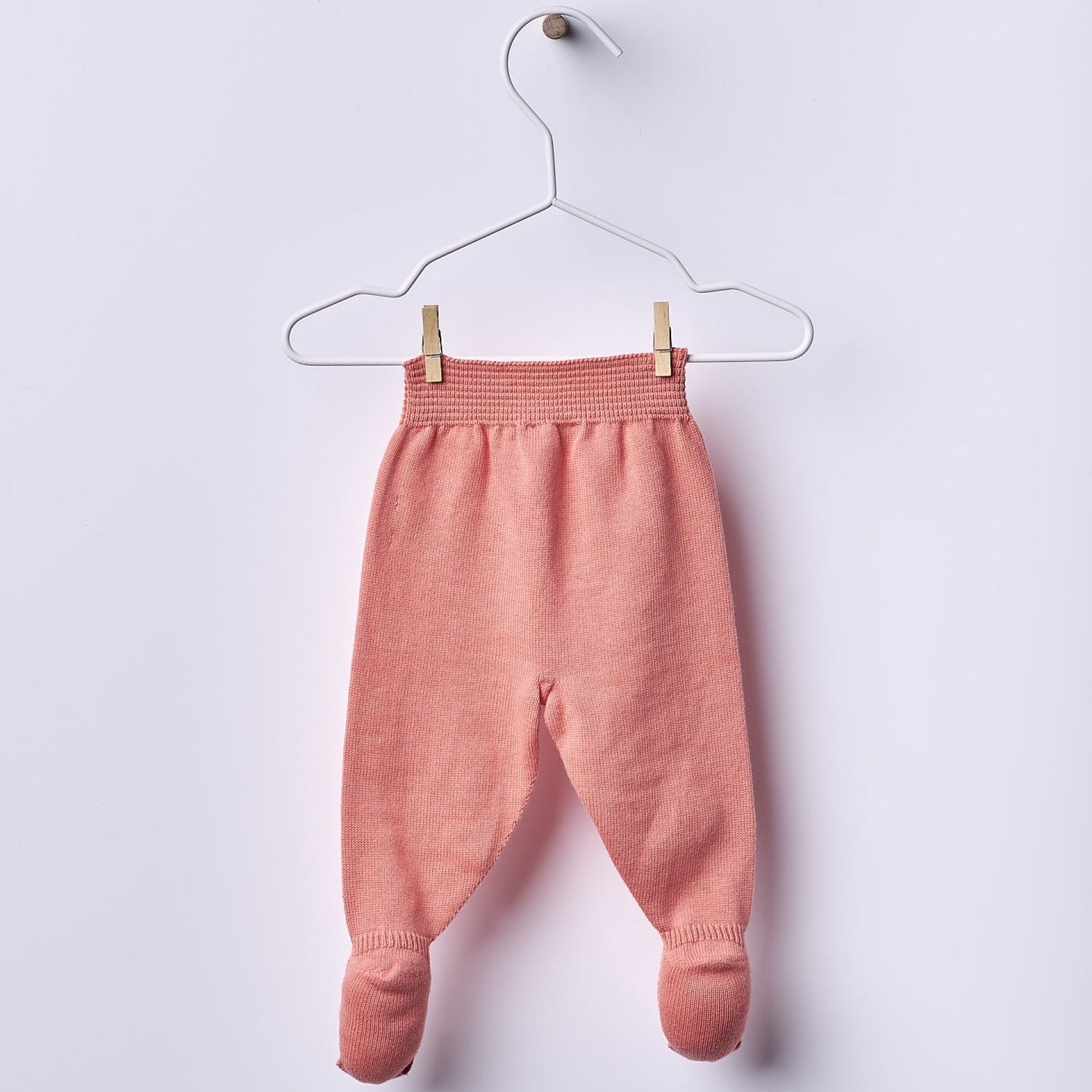 Completo Maglioncino e Pantaloni con Piedini in Cotone Biologico Coral – A GRACEFUL SUMMER - Be Brave Boutique