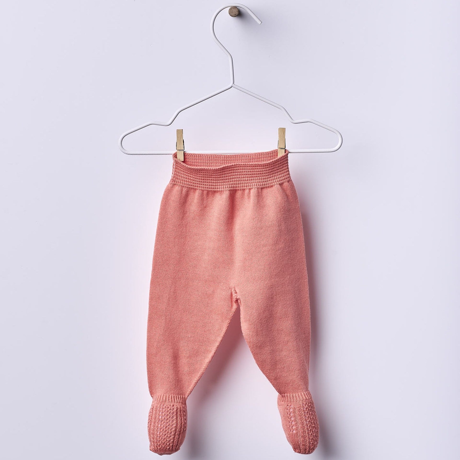 Completo Maglioncino e Pantaloni con Piedini in Cotone Biologico Coral – A GRACEFUL SUMMER - Be Brave Boutique