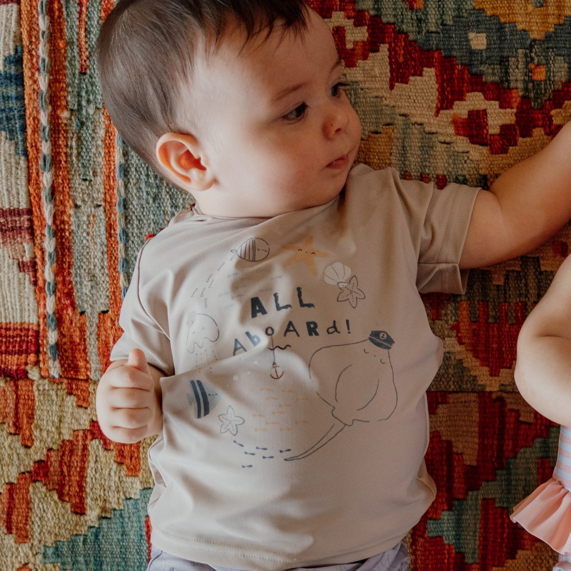 T-shirt “All Aboard!” – I LOVE THE SEA - Be Brave Boutique