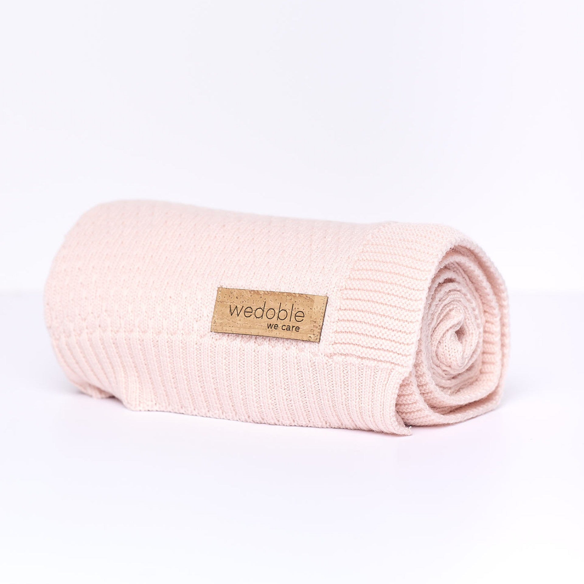 Copertina rosa in Lana 100% - Be Brave Boutique