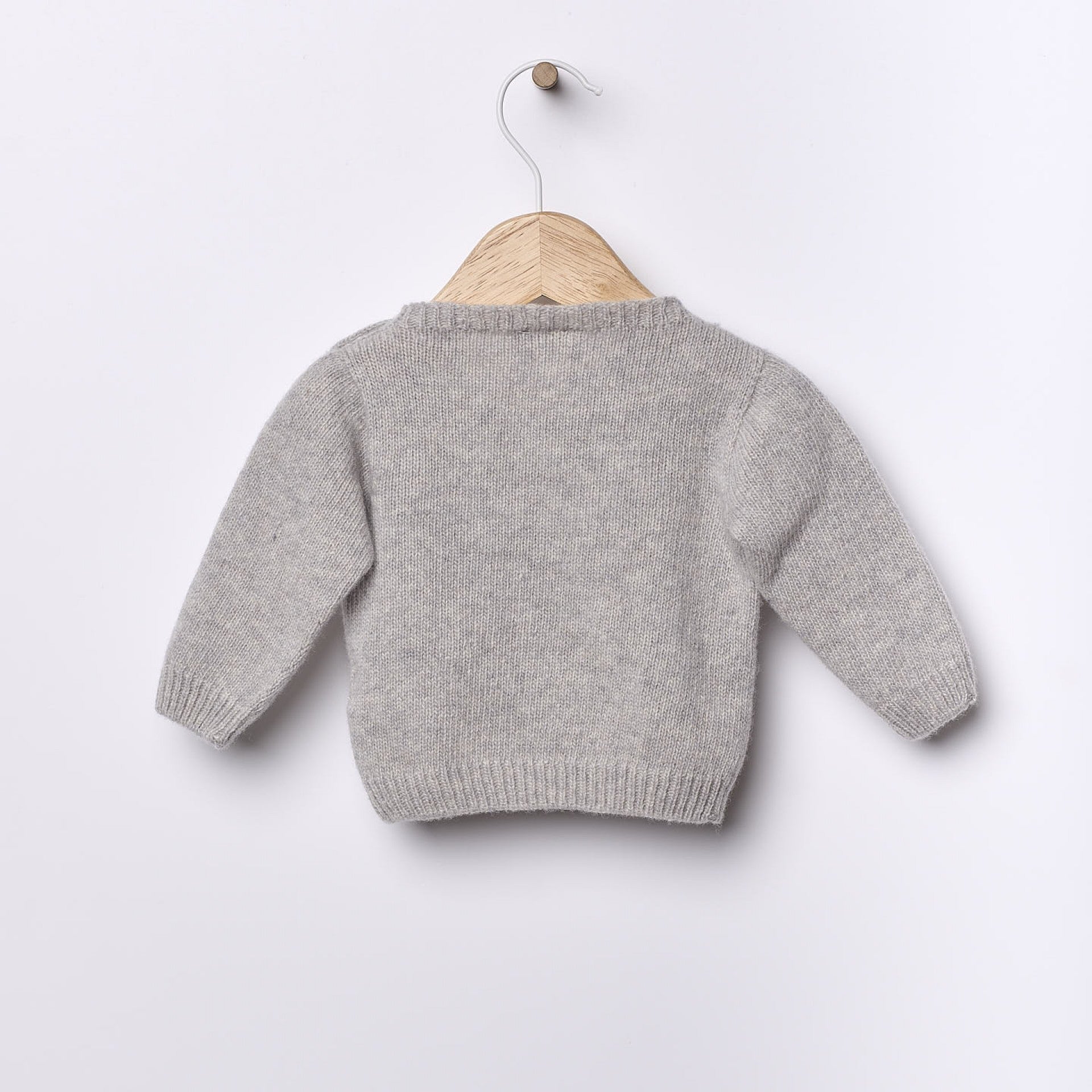 Completo SNOWFLAKE in lana merino extrafine – maglia e pantaloni unisex bambini - Be Brave Boutique
