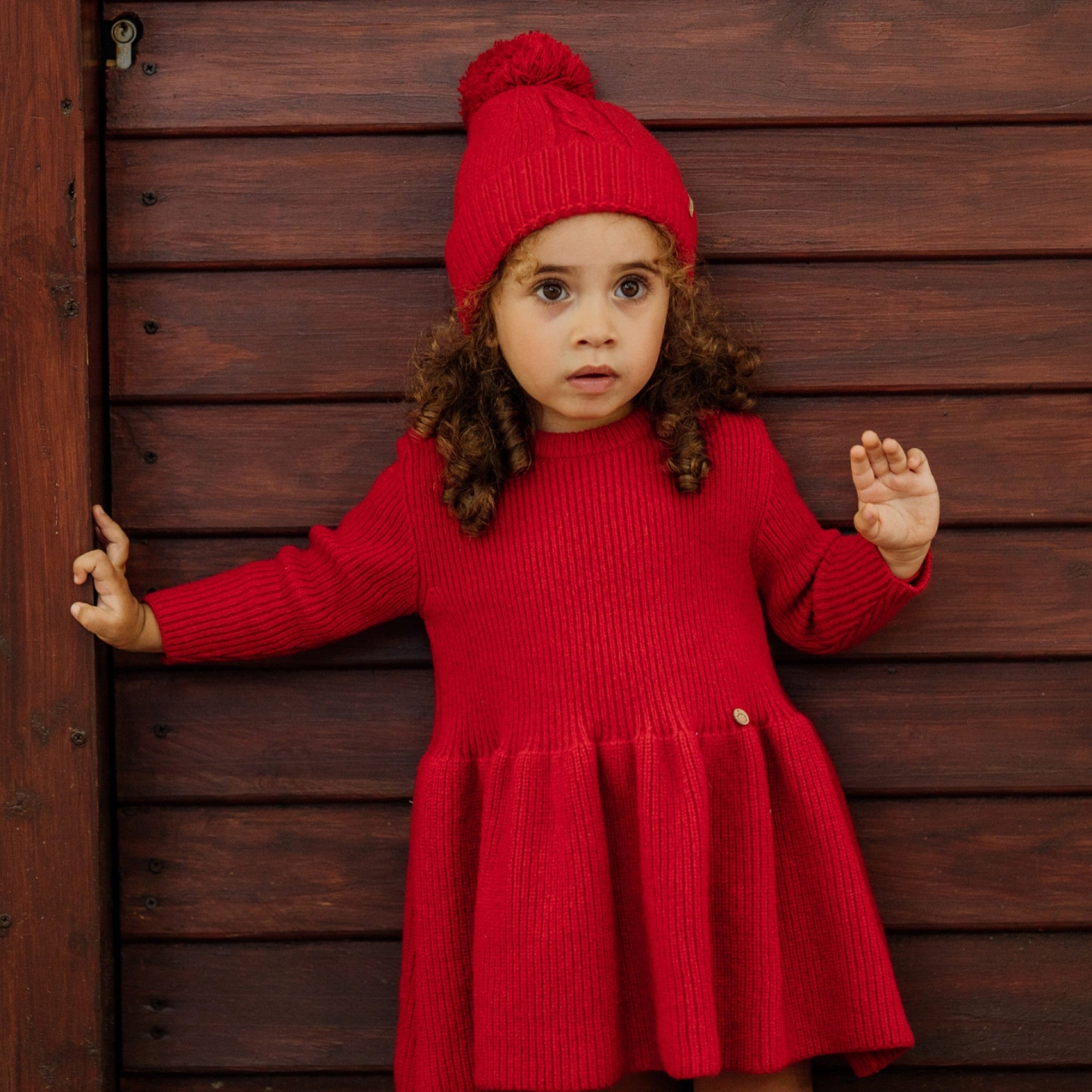 Cappello in Lana Rosso Wedoble