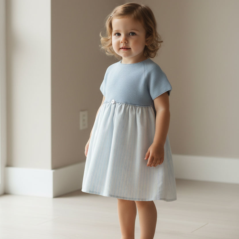 Abito a righe a maniche corte | I MIEI PICCOLI AMICI