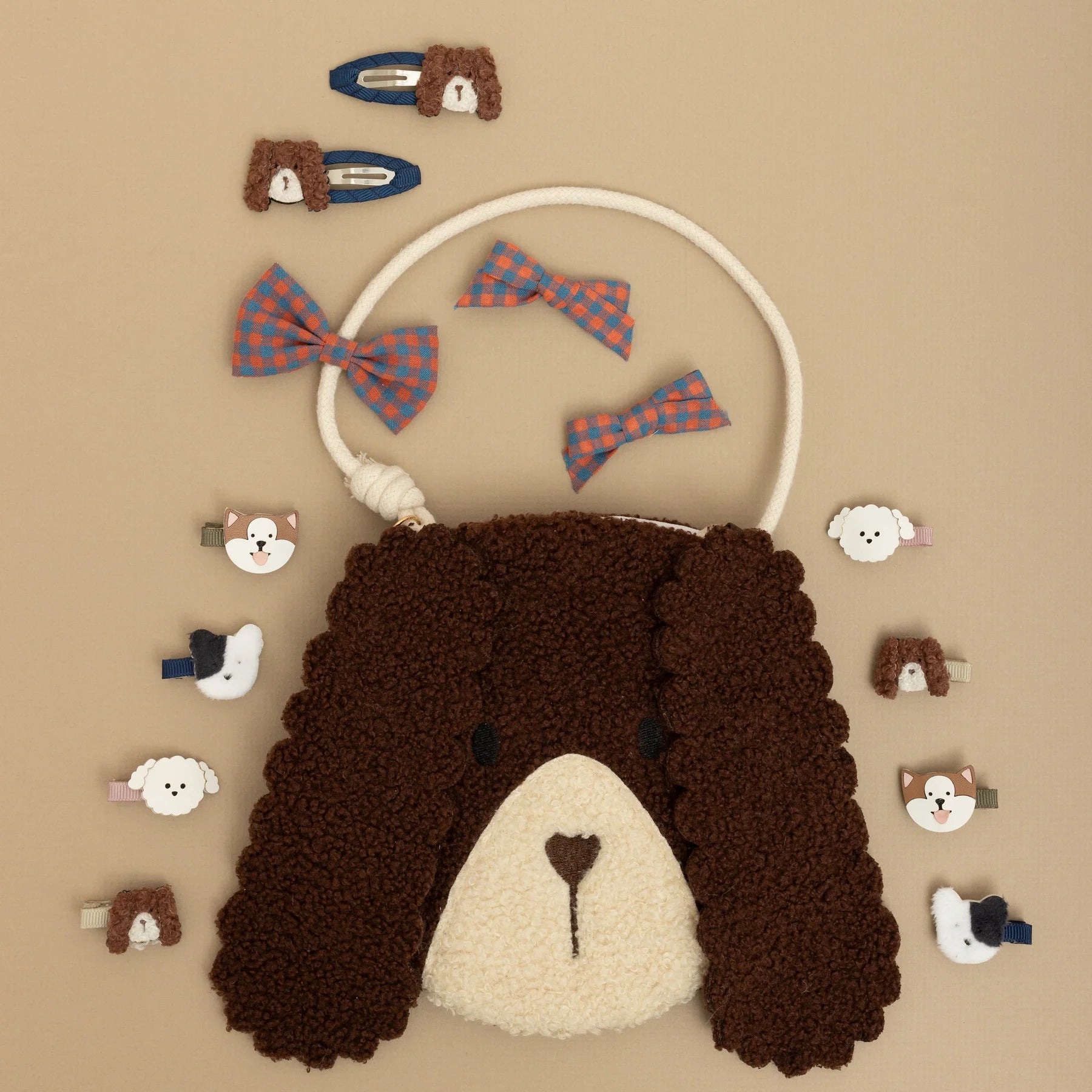 Fermagli per capelli Cagnolini x4 - Be Brave Boutique