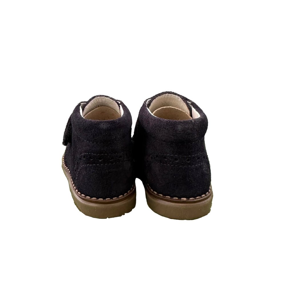 ANDANINES Stivaletto Blu scamosciato con strappo plantare anatomico - Be Brave Boutique