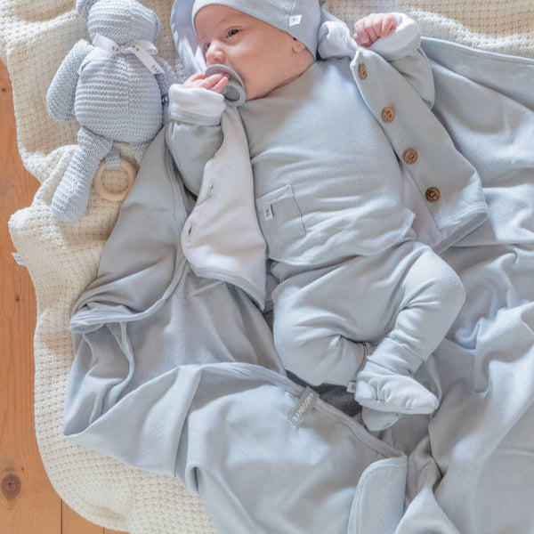 BAMBOOM Coperta clinica neonato 75x100 Pure - Be Brave Boutique