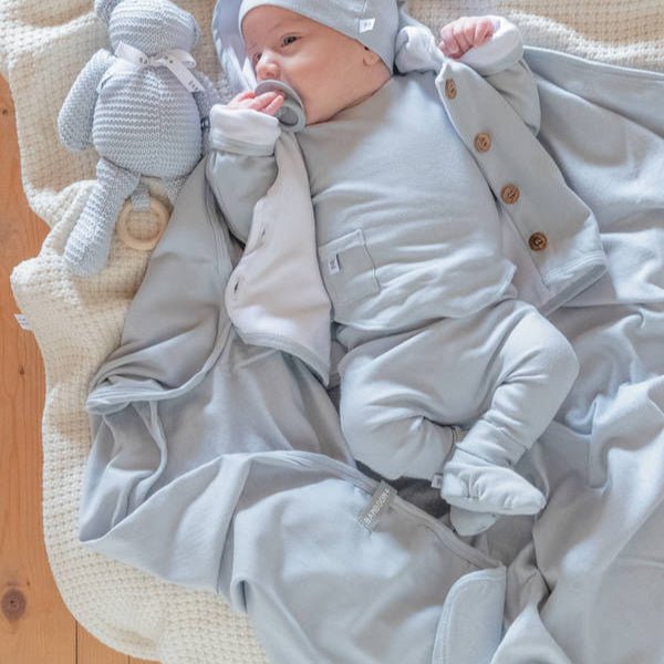 BAMBOOM Coperta clinica neonato 75x100 Pure - Be Brave Boutique