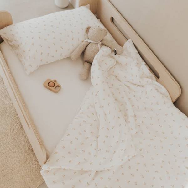 Lenzuolo con angoli lettino - 1 pz - BIANCO 01 - Be Brave Boutique