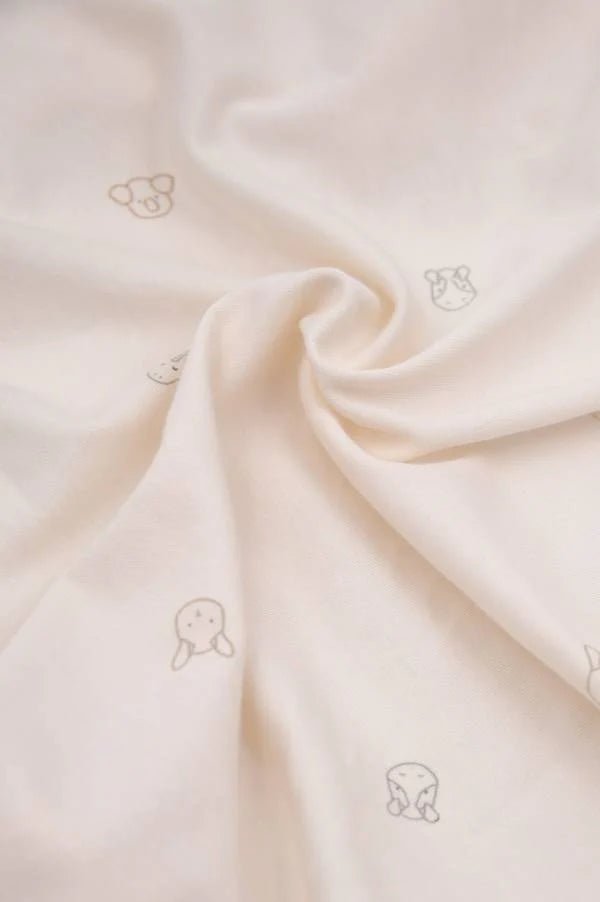 Lenzuolo con angoli lettino - 1 pz - ANIMAL FRIENDS PINK 304 - Be Brave Boutique