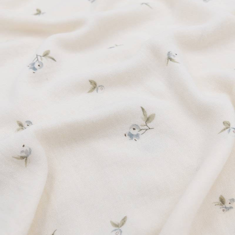 Swaddle Muslin Medium multi-uso 70x70cm 3-Pack - Berries / Light Blue / OffWhite - Be Brave Boutique