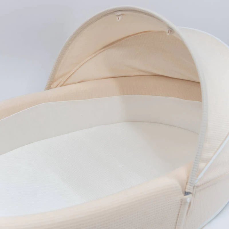 BAMBOOM BABY NEST CO-SLEEPING BABY BED 90x56cm - Ivory - Be Brave Boutique