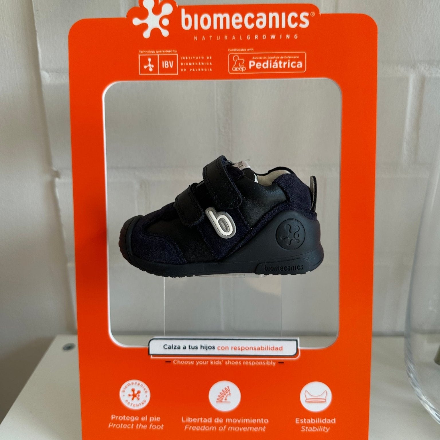 BIOMECANICS scarpe primi passi Blu navy - Be Brave Boutique