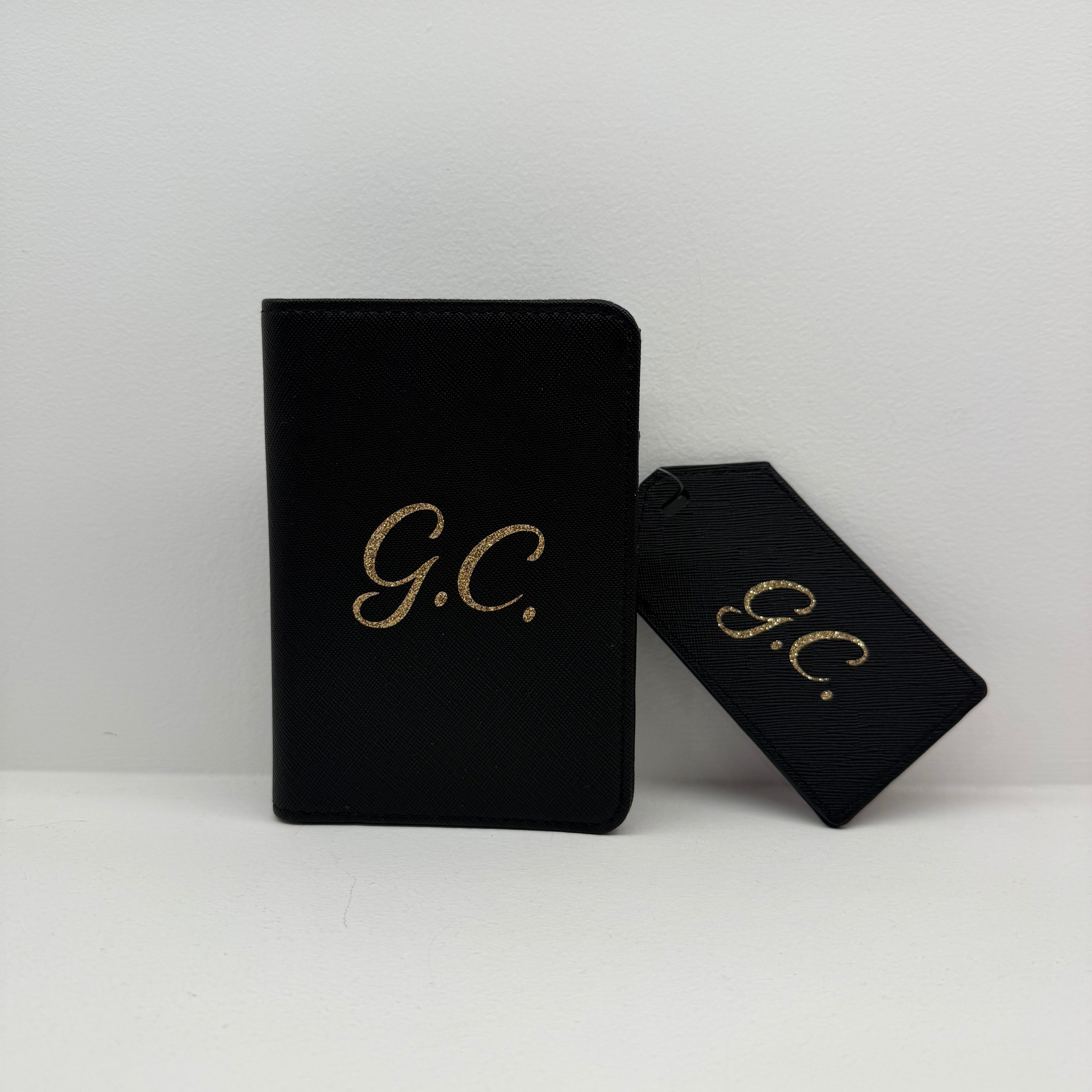 Porta Passaporto personalizzabile Con etichetta per valigia