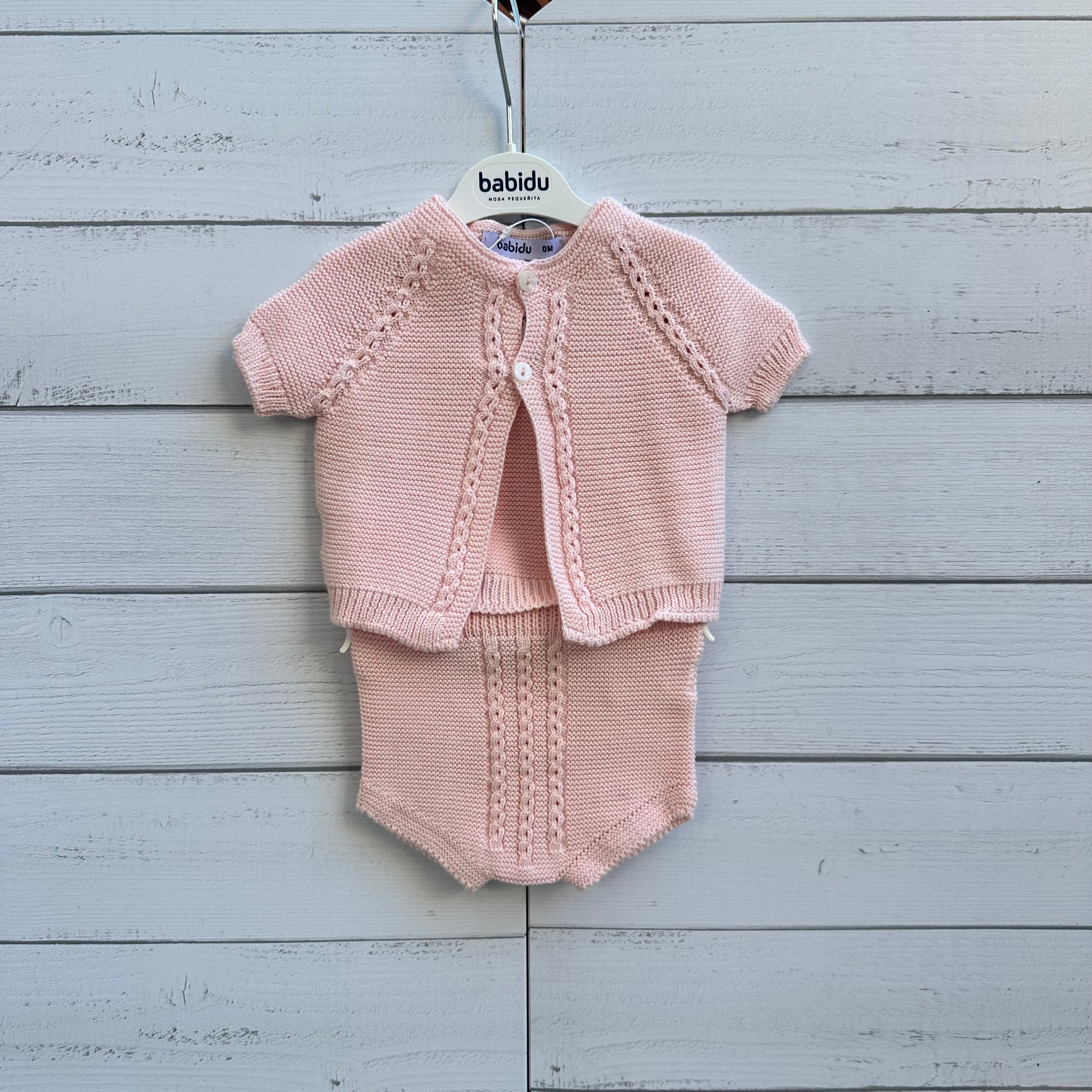 Completo nascita in Filo Rosa - Be Brave Boutique