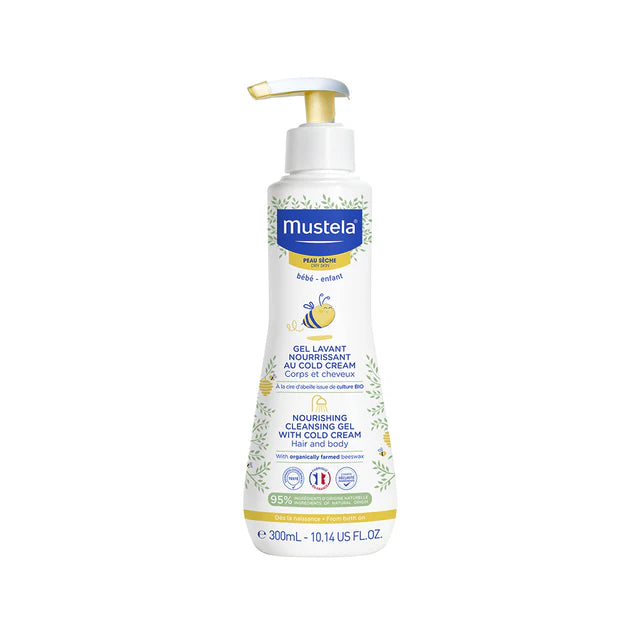 Detergente nutriente alla cold cream Mustela