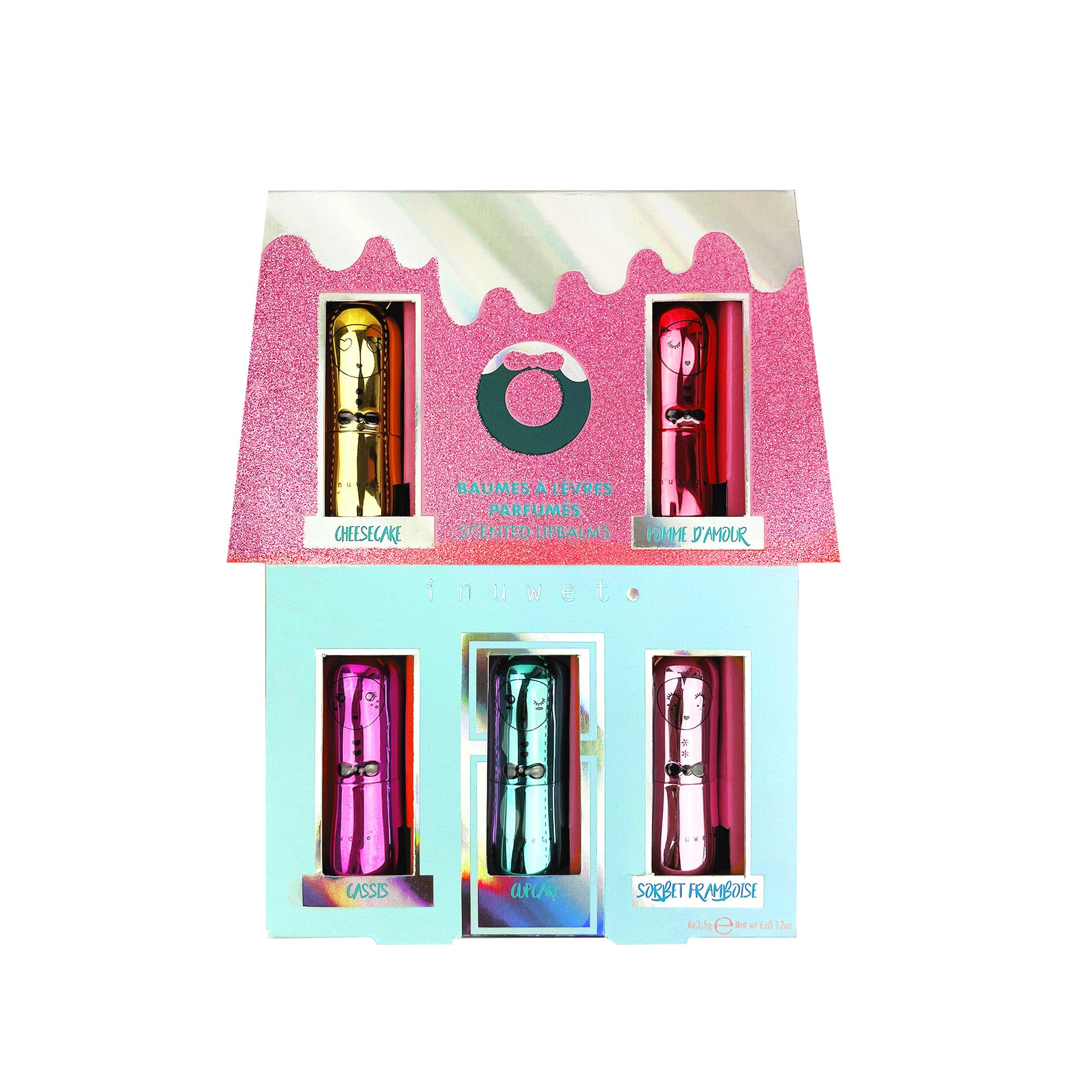 Casa invernale con 5 Lucida labbra vegani - Be Brave Boutique