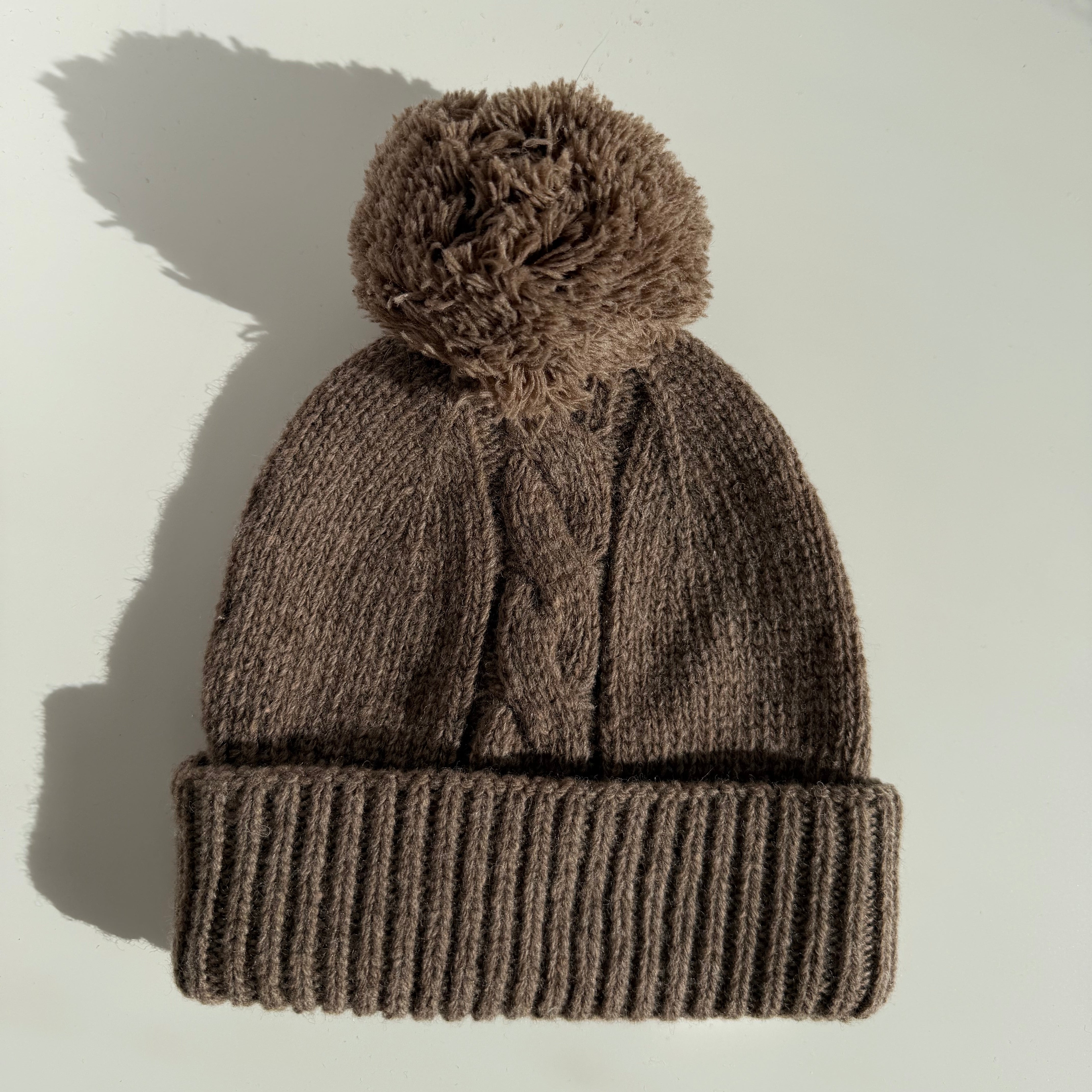 Cappello in Lana Brown Wedoble