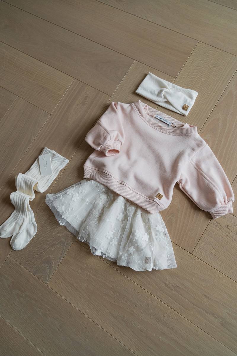 Gonna con embroidery - Offwhite 42 - Be Brave Boutique