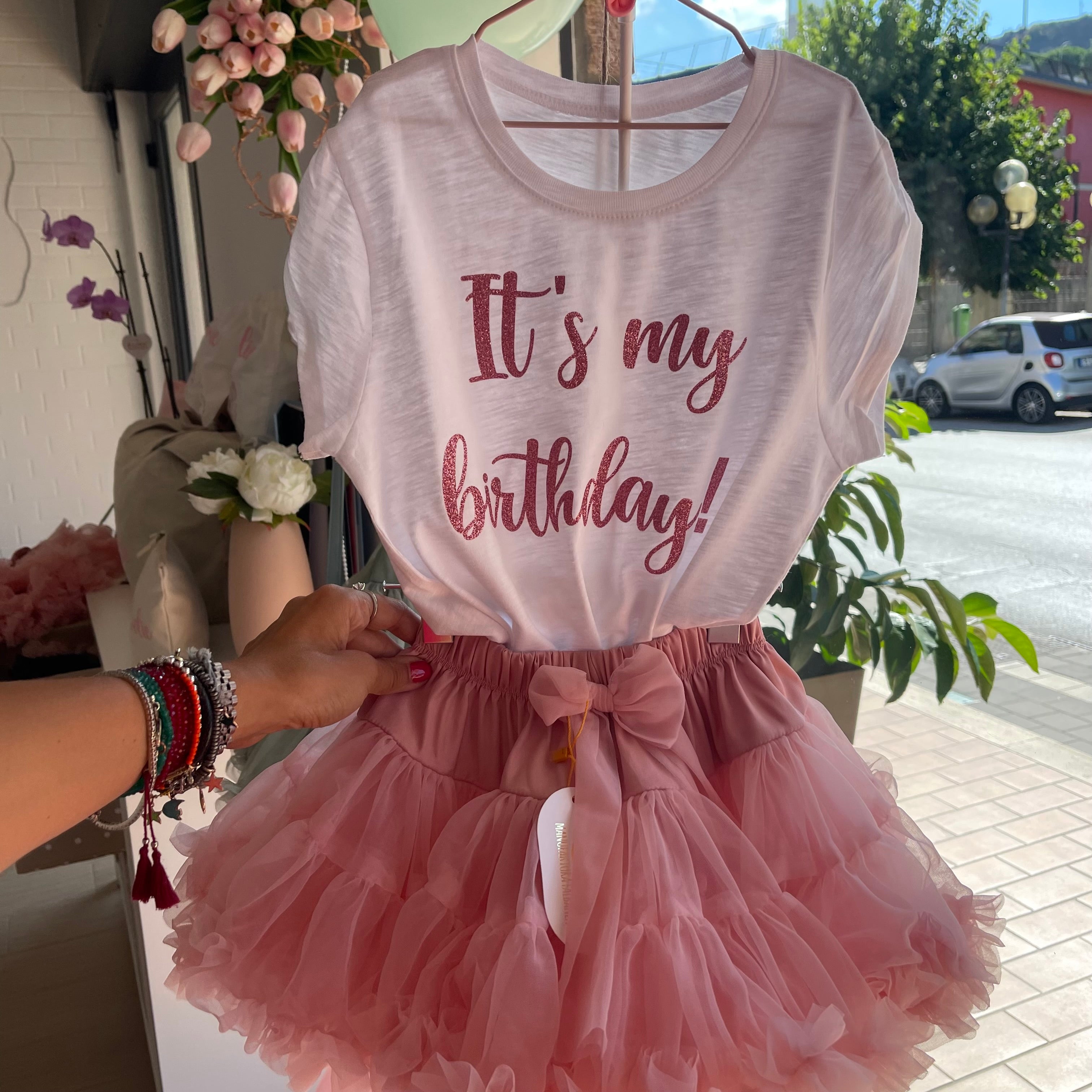 T-shirt bambina personalizzabile con nome