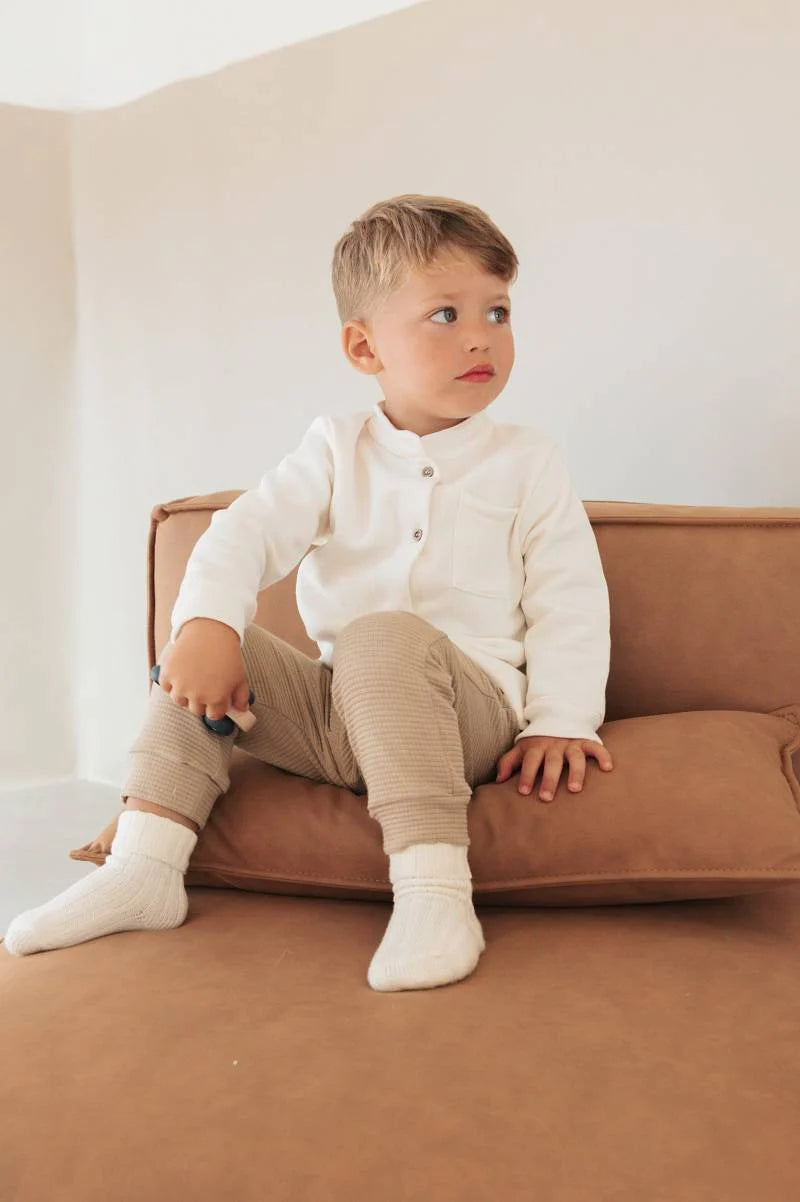 Camicia collo Coreano - Offwhite 71 - Be Brave Boutique