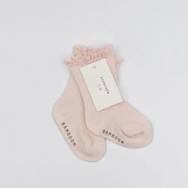 Calza bimbo con Pizzo in Bambù - Be Brave Boutique