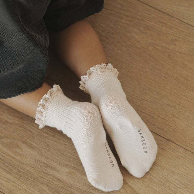 Calza bimbo con Pizzo in Bambù - Be Brave Boutique