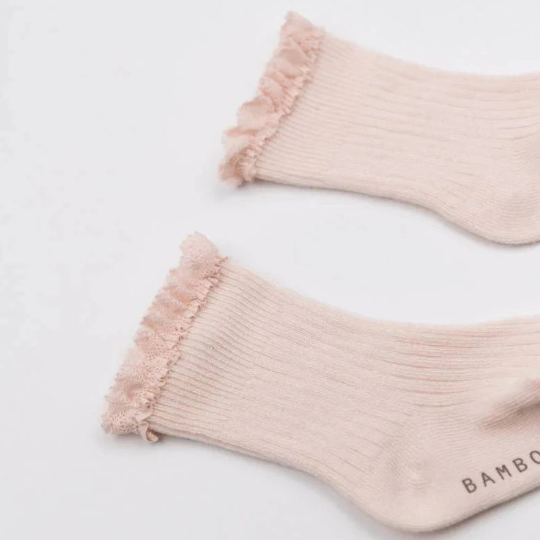 Calza bimbo con Pizzo in Bambù - Be Brave Boutique