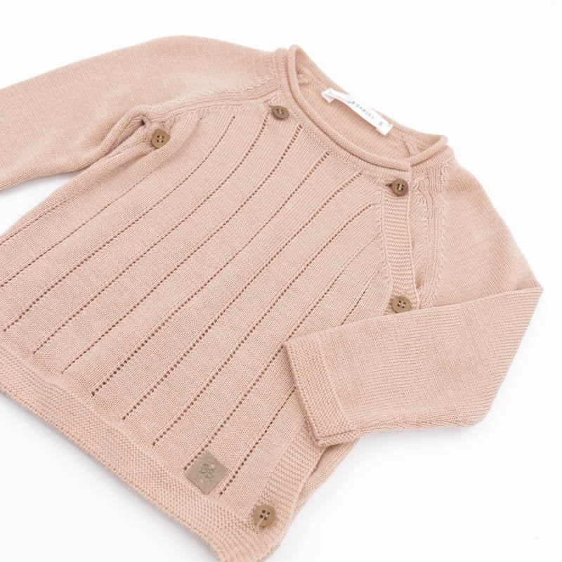 BAMBOOM Maglia incrociata trattini - ROSA 461 - Be Brave Boutique