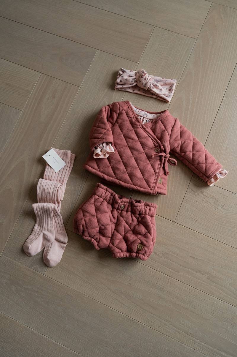 Cardigan incrociato - Wine Rose 58 - Be Brave Boutique