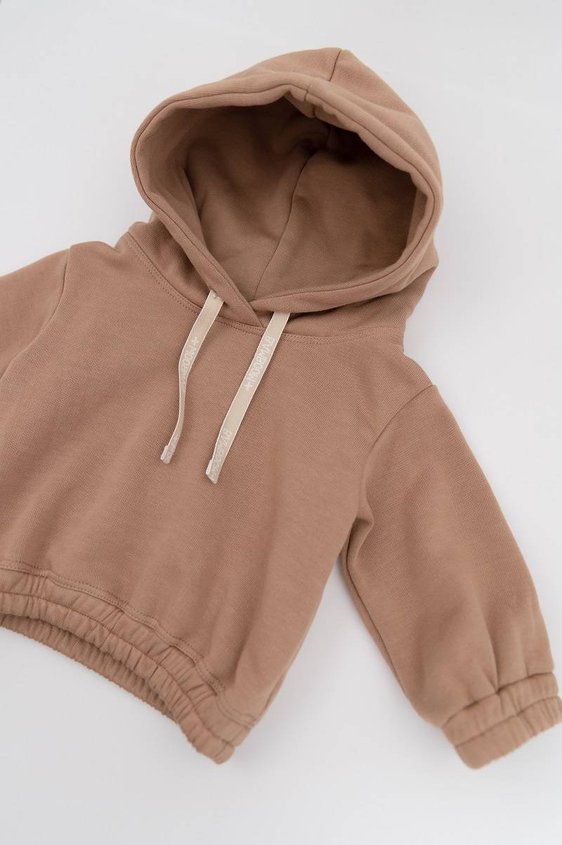 Maglia Hoodie bimbo - Camel 79 - Be Brave Boutique