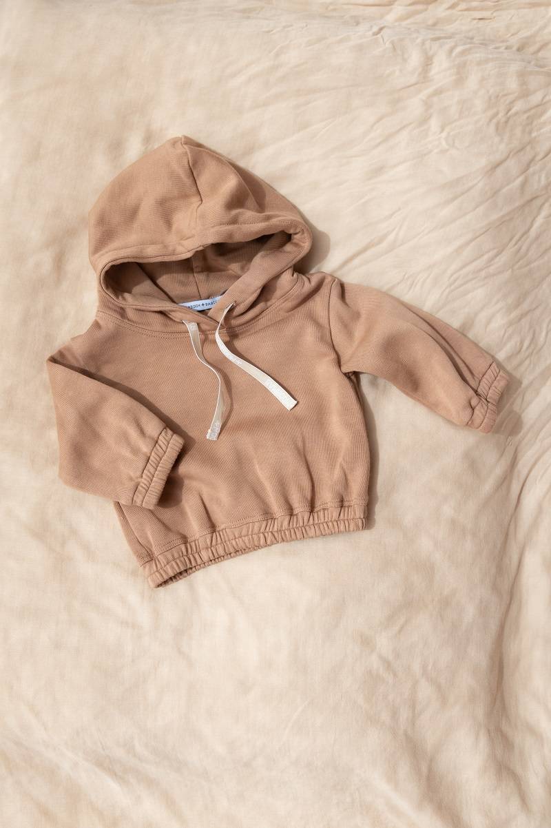 Maglia Hoodie bimbo - Camel 79 - Be Brave Boutique