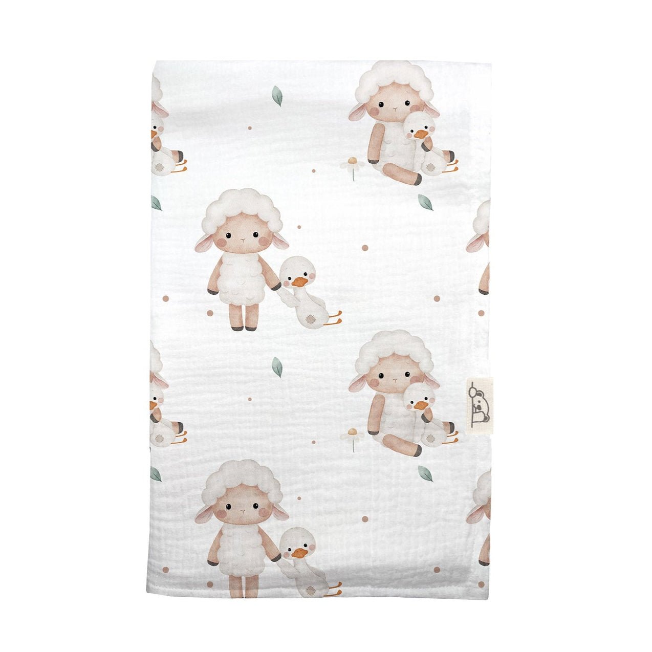 Mussola Pecorella e Peluche - Be Brave Boutique