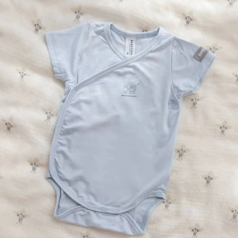 Confezione Body maniche corte- 2pc - Azzurro 03 - Be Brave Boutique