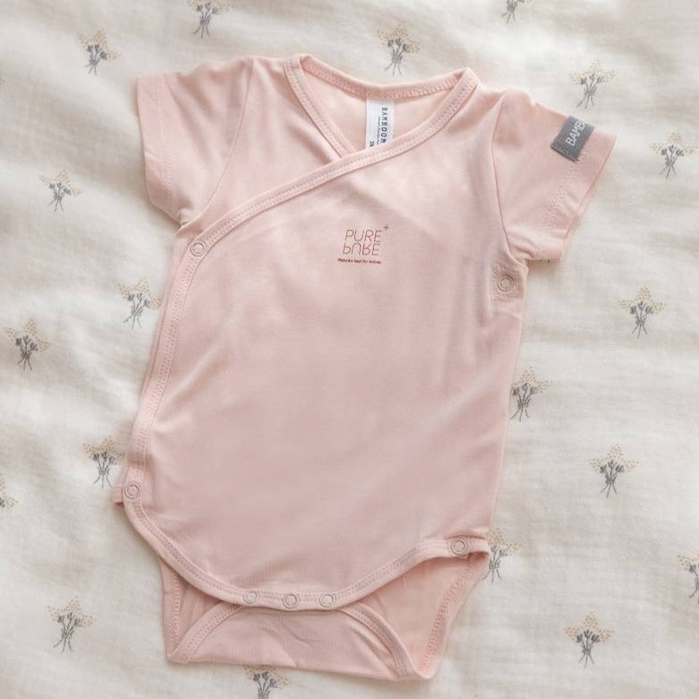 Confezione Body maniche corte- 2pc - Rosa 04 - Be Brave Boutique